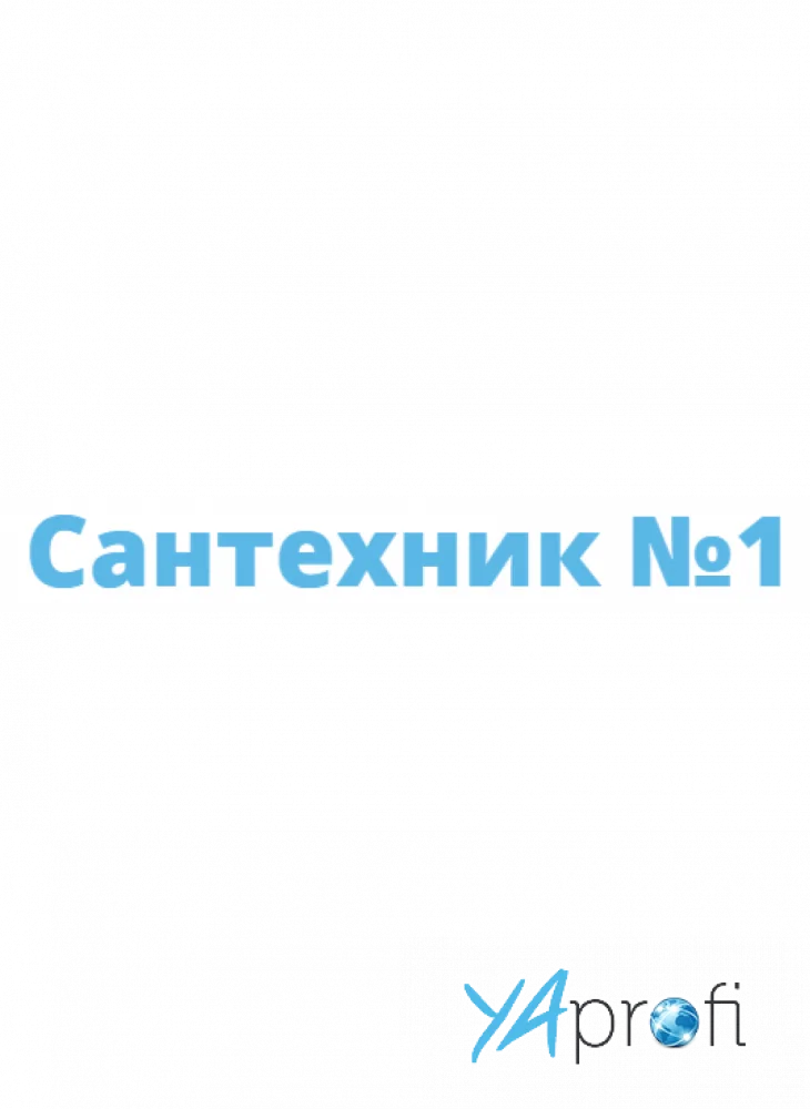 Сантехних №1