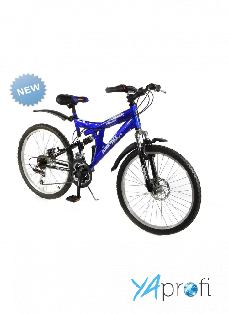 Горный двухподвесный велосипед Azimut Power 24 D