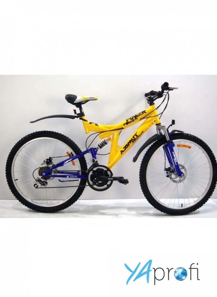 Горный двухподвесный велосипед Azimut Power 24 D