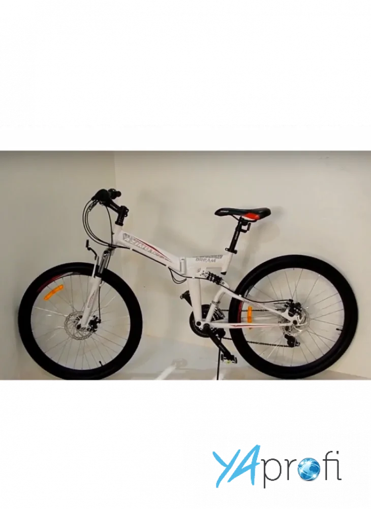 Складной двухподвесный велосипед Azimut Dream (складная рама)  