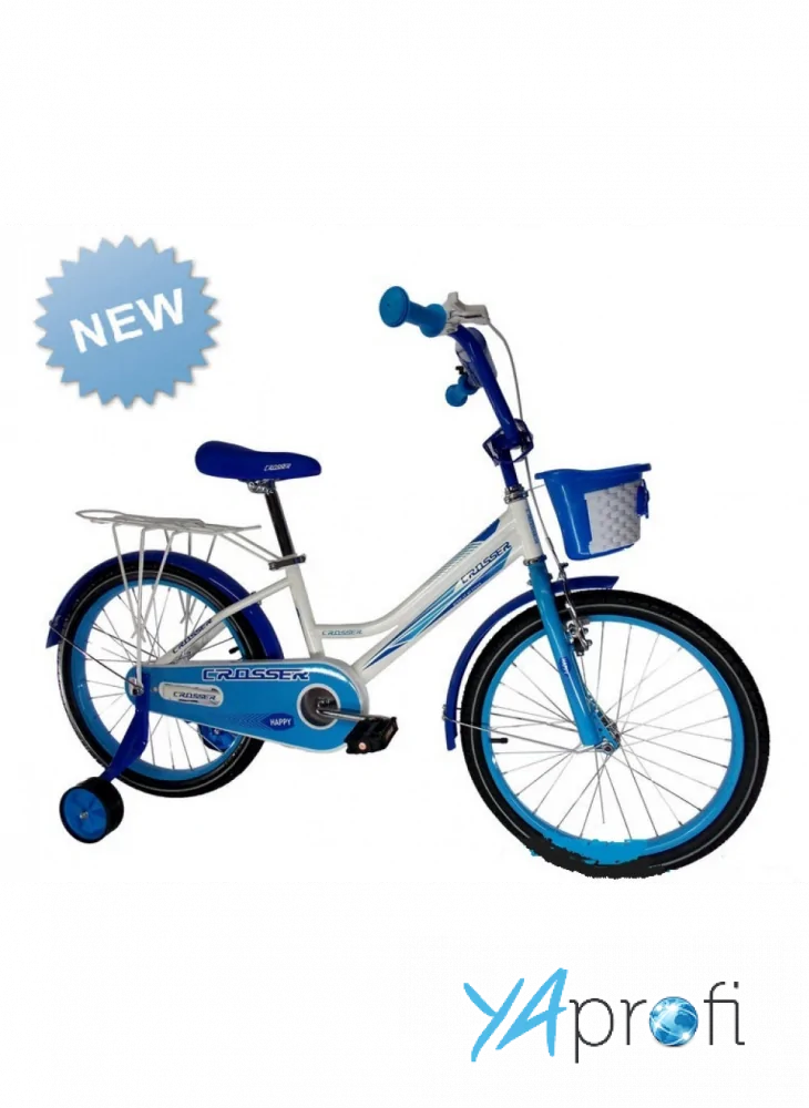 Детский велосипед для девочек Crosser Happy 18"