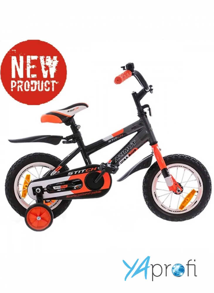 Детский велосипед Azimut Stitch Premium 16" 