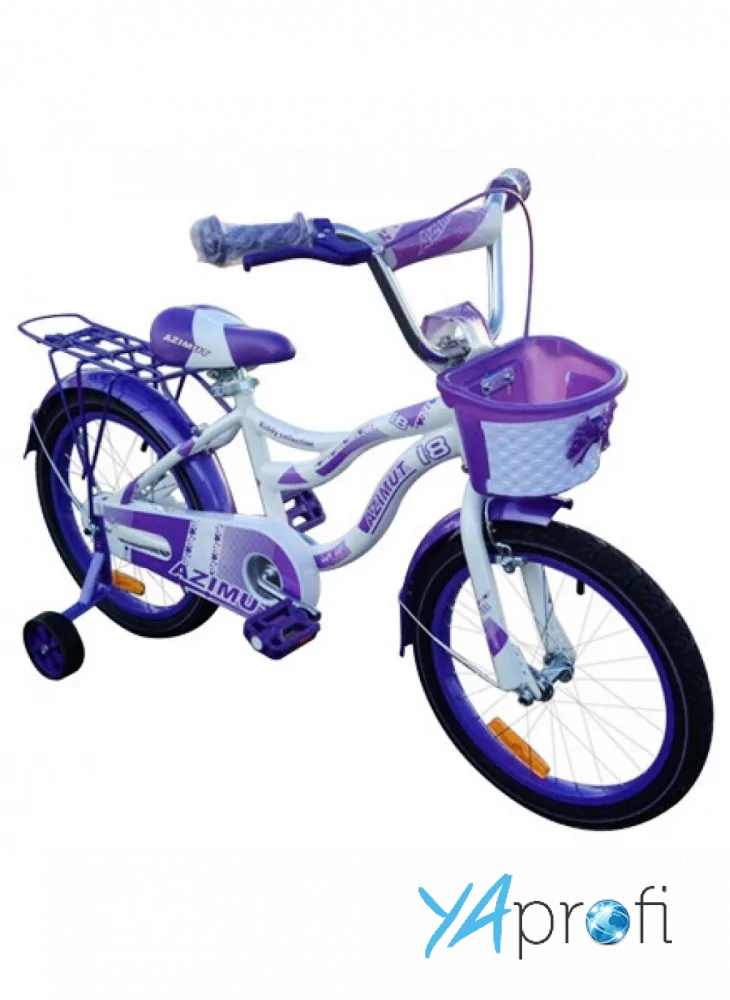Детский велосипед для девочки Azimut Kiddy (16 дюймов) 