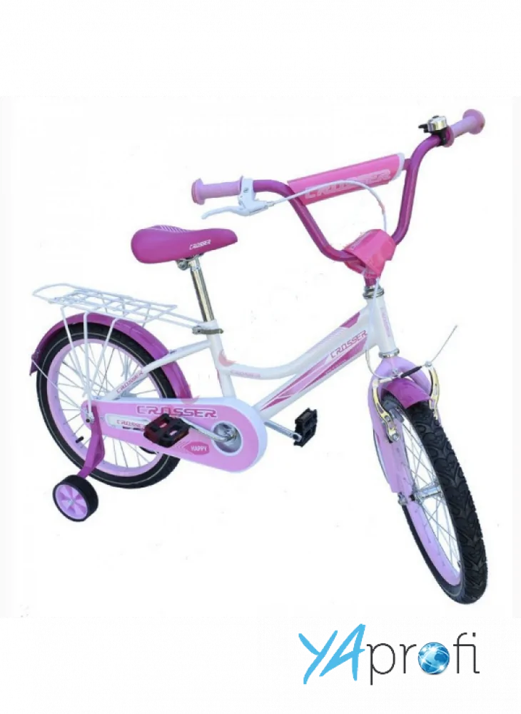 Детский велосипед для девочек Crosser Happy 14"