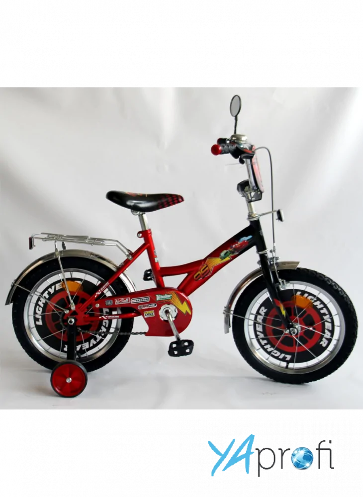 Детский велосипед Mustang "Тачки" Cars (14 дюймов) 