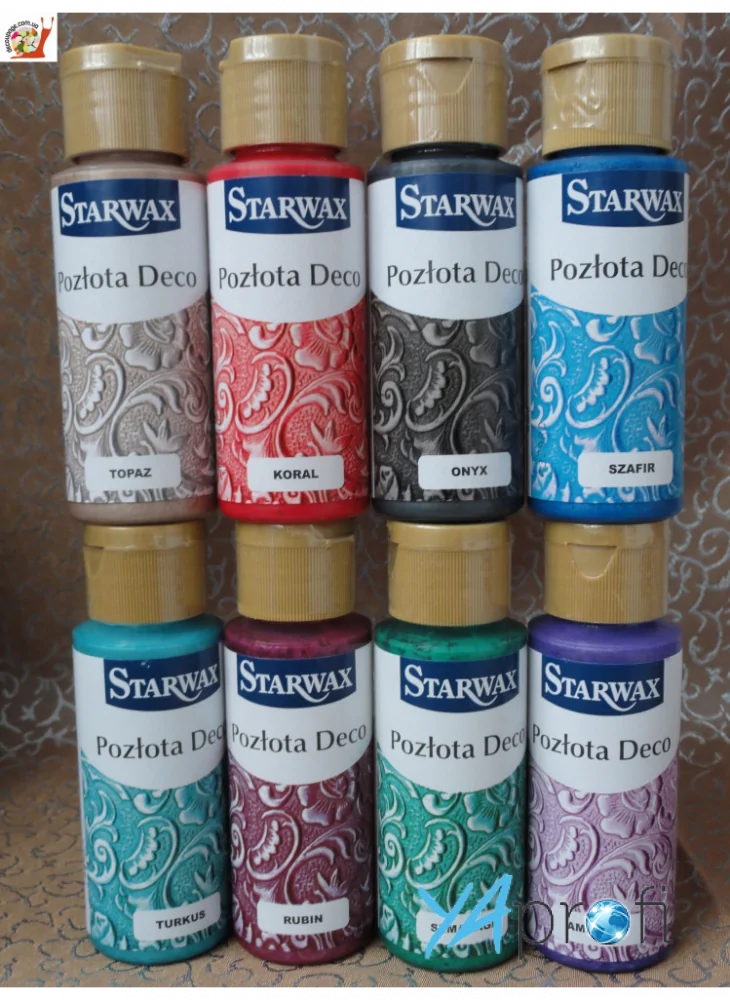 Позолота Starwax цветная