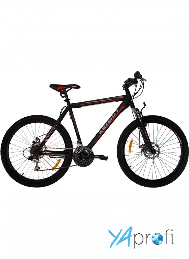 Горный велосипед Azimut Swift 26 D+ черный 