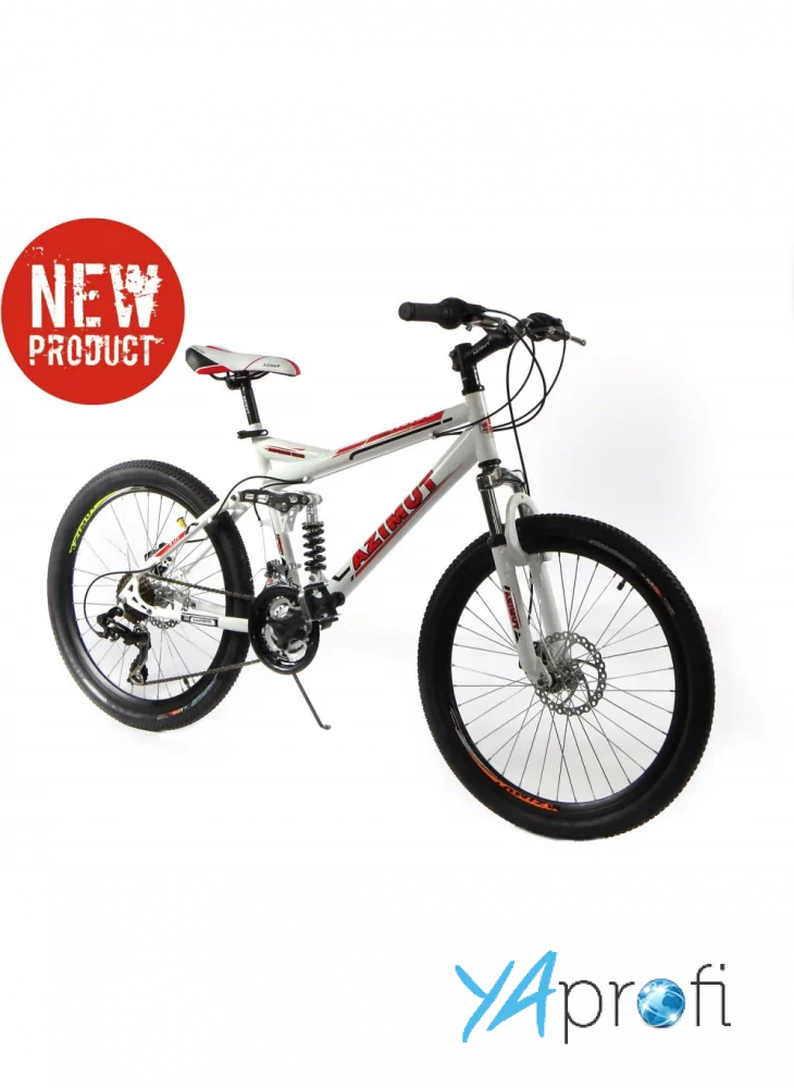 Двухподвесный велосипед Azimut Race 26 D+