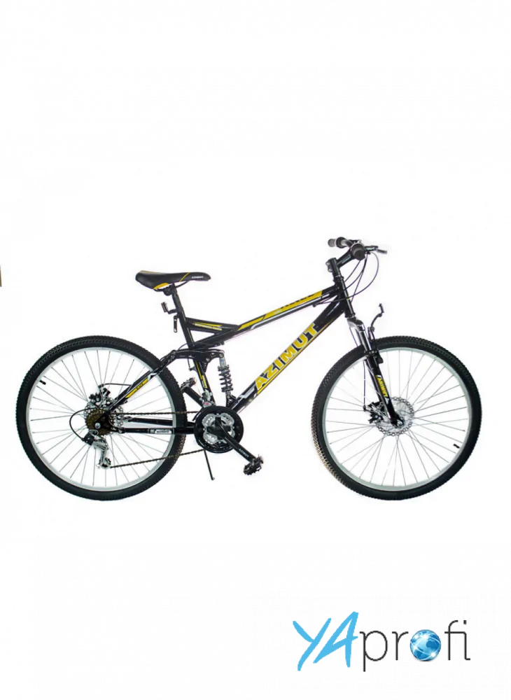 Двухподвесный велосипед Azimut Race 26 D+