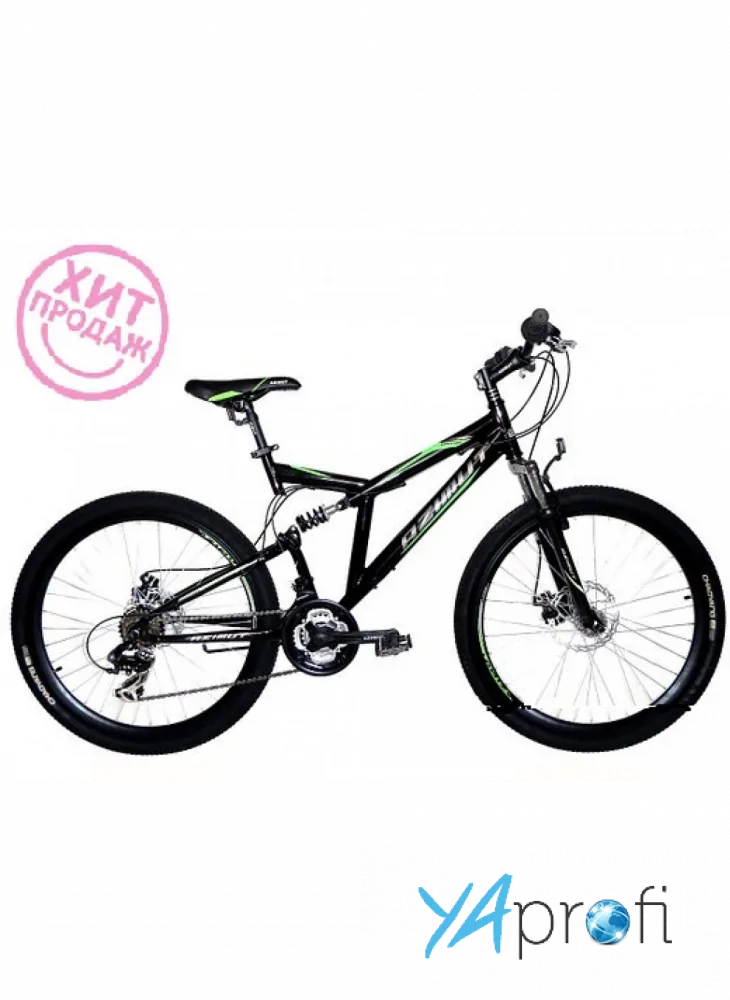 Горный двухподвесный велосипед Azimut Dinamic 26 GD 