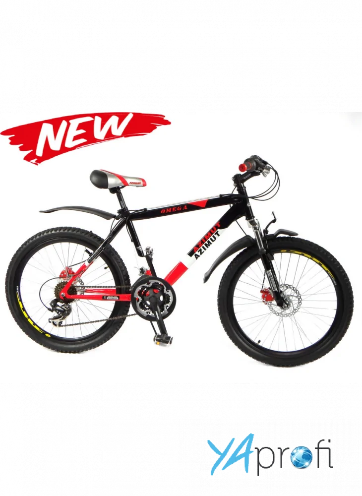   Горный подростковый велосипед Azimut Omega 24 GD 