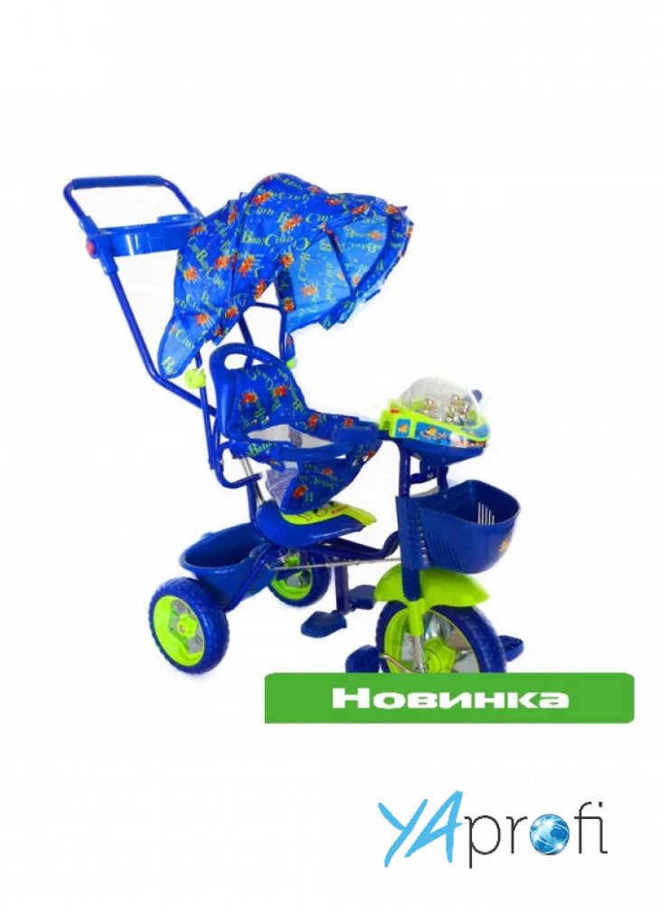 Детский трехколесный велосипед Baby Club "Микки Маус" 