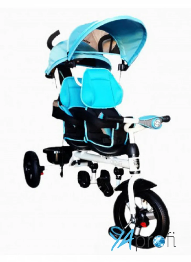 Детский трехколесный велосипед для двойни Crosser Twins NEW 