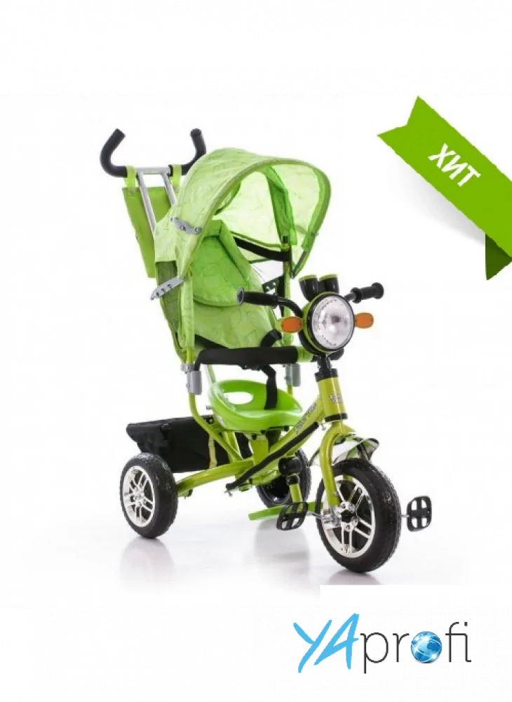 Детский трехколесный велосипед BC-17B+фара AIR (ЛЕКСУС) 