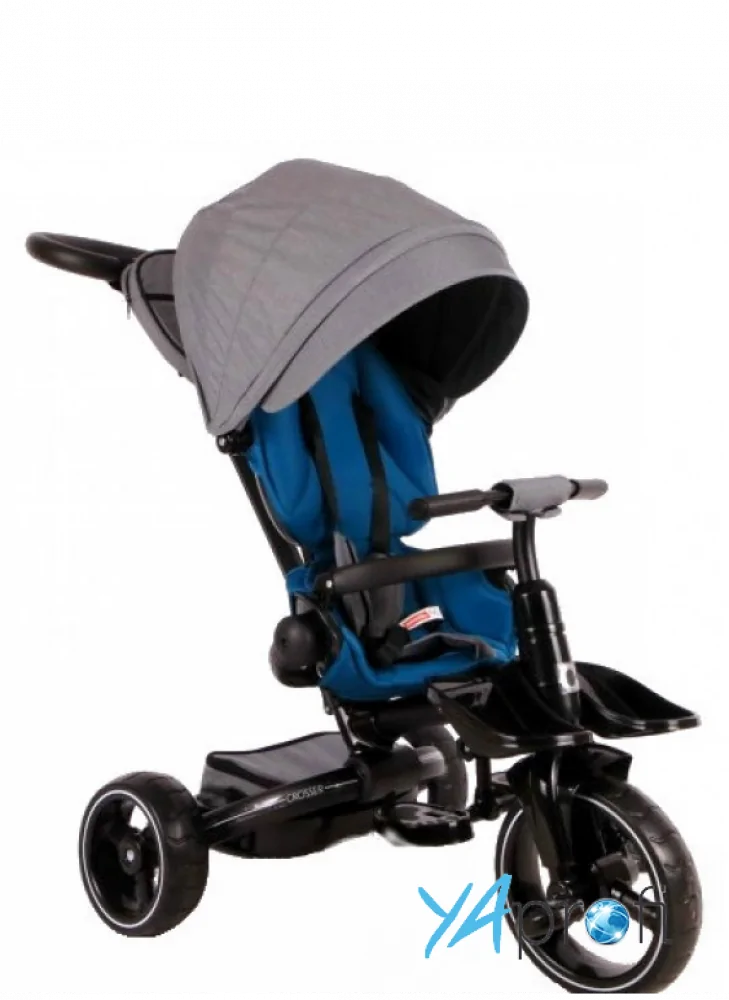 Детский трехколесный складной велосипед Crosser T-600 (очень легкий) 