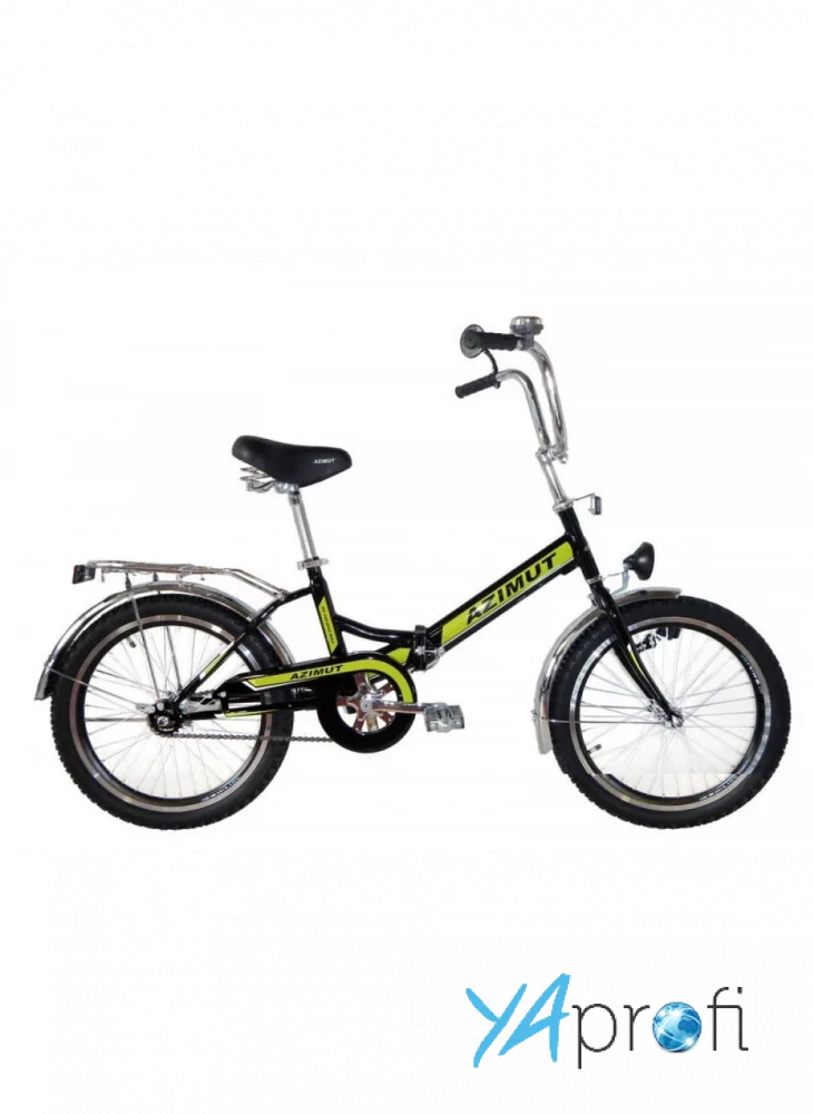 Складной велосипед Azimut 24*2409-1 с фарой 
