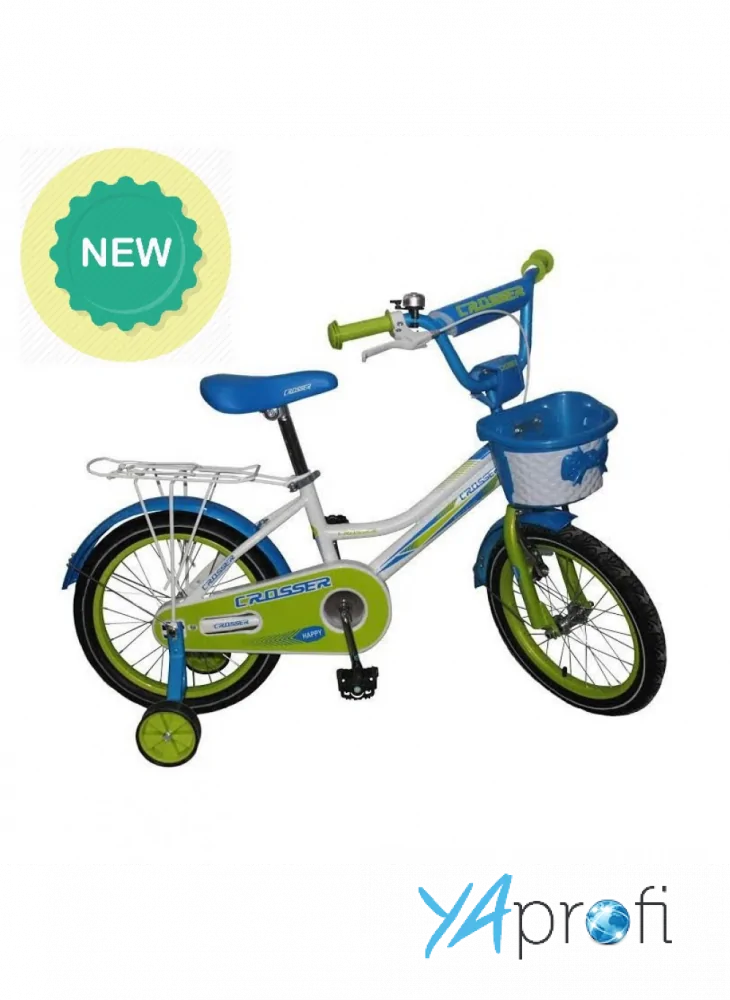 Детский велосипед для девочек Crosser Happy 18" 