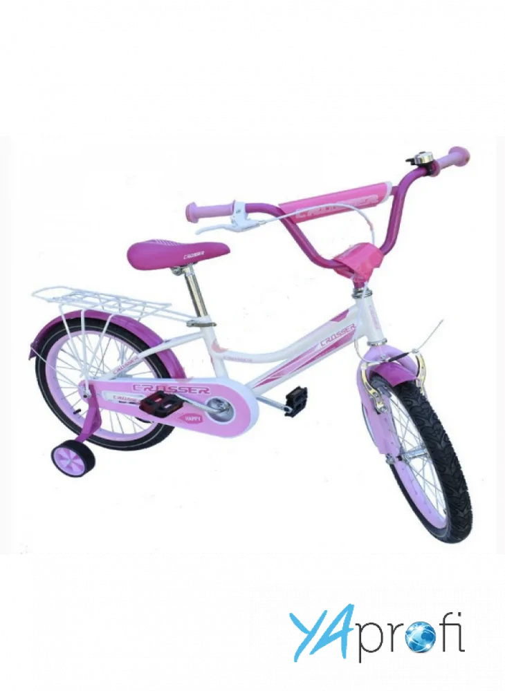 Детский велосипед для девочек Crosser Happy 16" 
