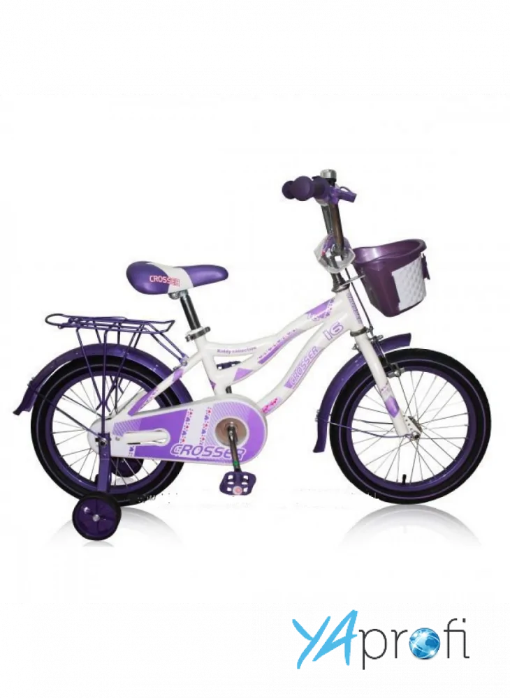   Детский велосипед для девочек Crosser Kiddy 16"