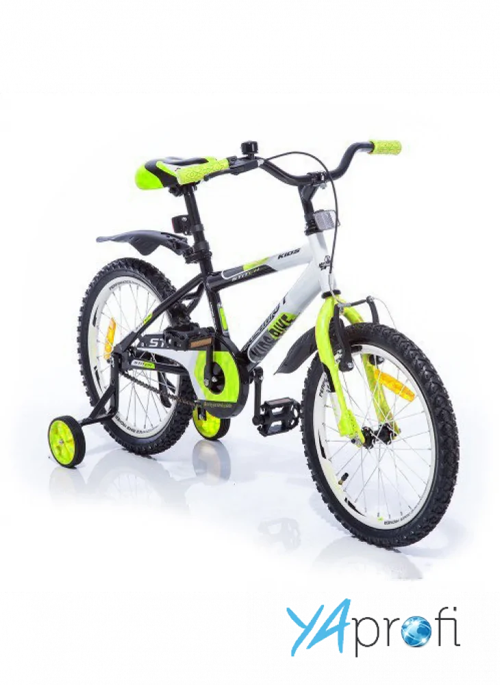 Детский велосипед Azimut Stitch Premium 16" 