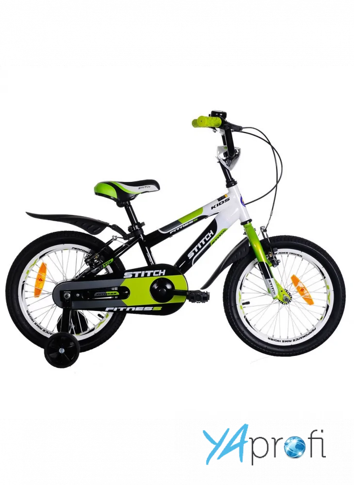 Детский велосипед Azimut Stitch 14 дюймов 