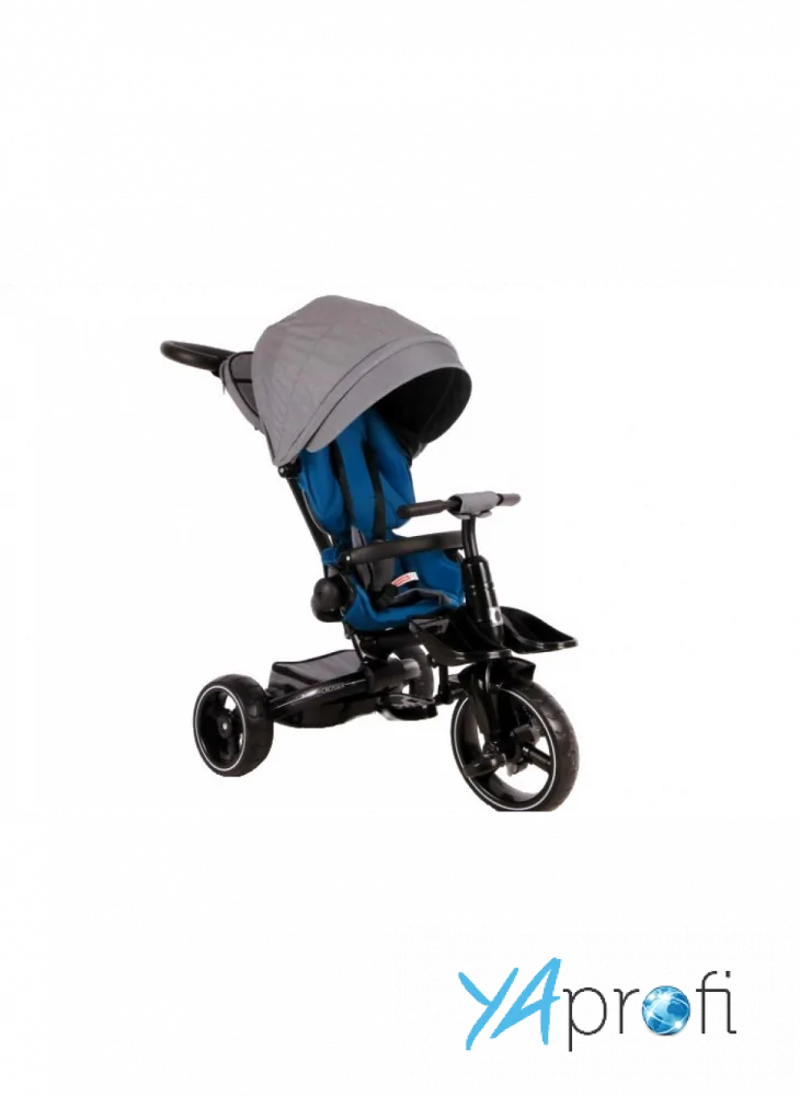 Детский трехколесный складной велосипед Crosser T-600 (очень легкий) 