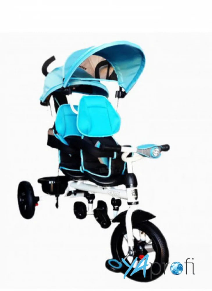 Детский трехколесный велосипед для двойни Crosser Twins NEW 