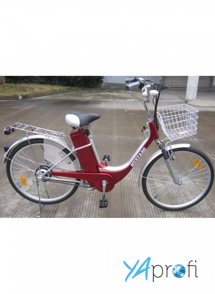 Электровелосипед Mustang 26" ЕВ-В006 (гелевый АКБ) 