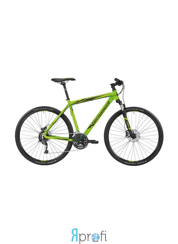 Велосипед Bergamont (2016) 28 Helix 5.0 C1 Gent (1142) зеленое яблоко - черный