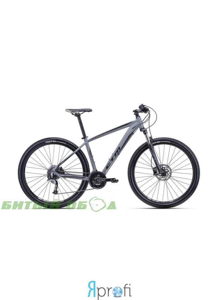 Велосипед CTM Rambler 1.0 (matt grey/black)  2018 года