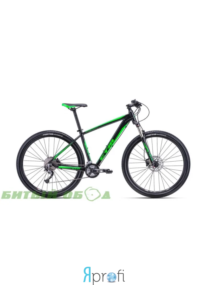 Велосипед CTM Rambler 2.0 (black/green) 2018 года