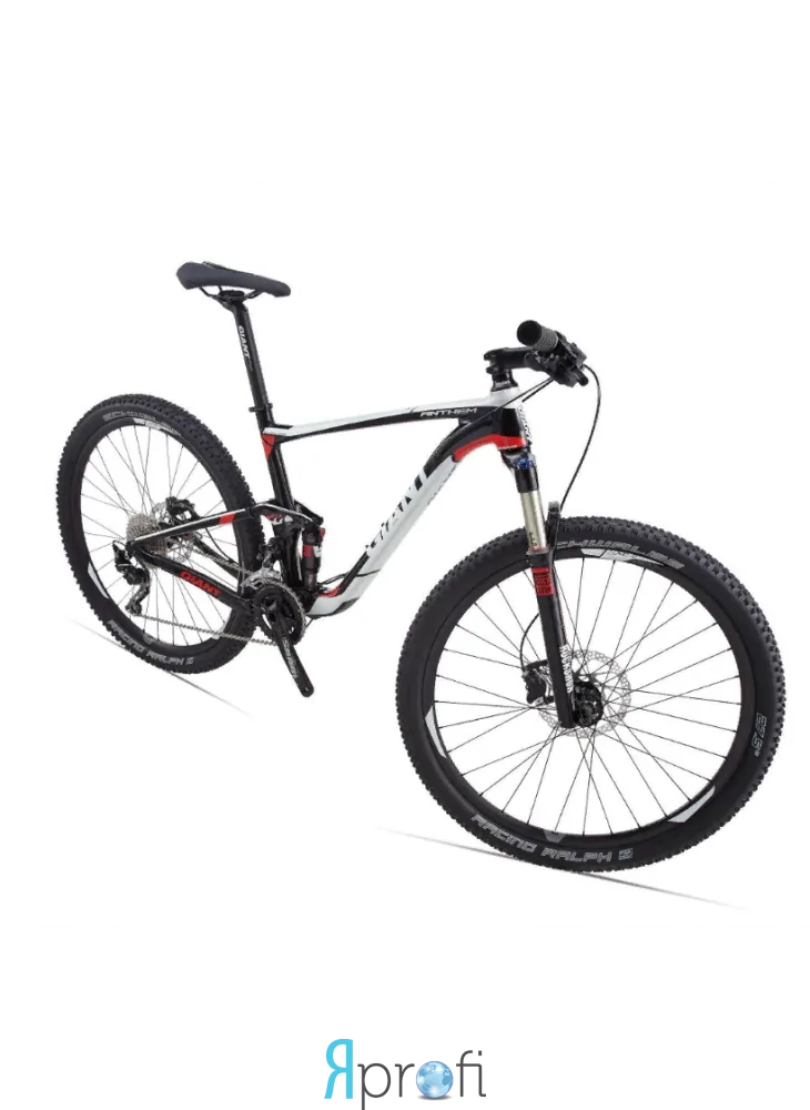 ВЕЛОСИПЕД GIANT ANTHEM 27.5 3 ЧЕРНО-БЕЛЫЙ L