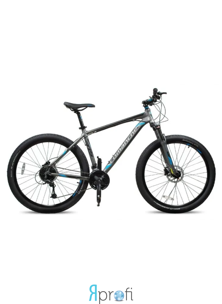 Велосипед COMANCHE Backfire 27.5 (2018), рама 20.5", серый