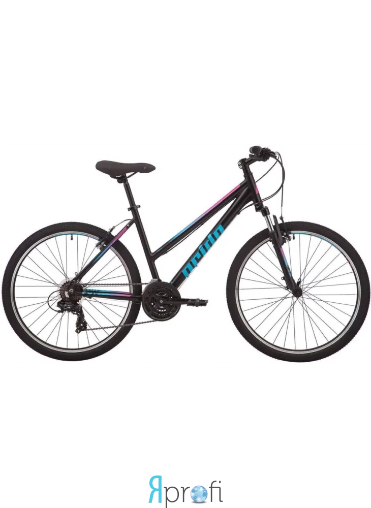 Велосипед 26" Pride Stella 6.1 черный/розовый/бирюзовый 2018