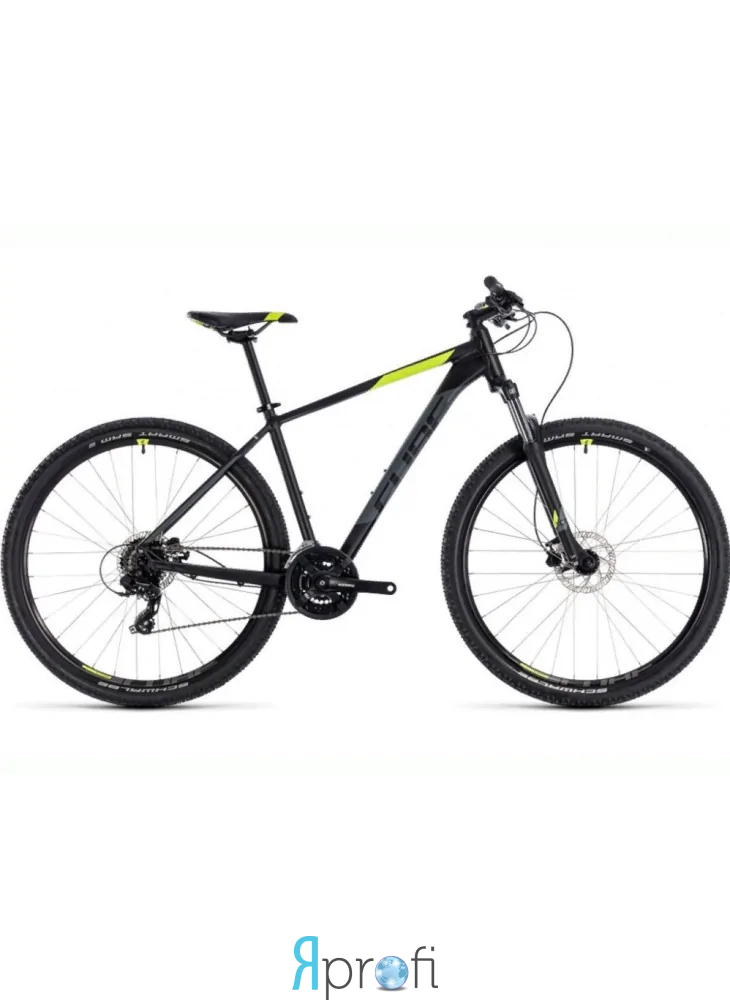 Велосипед Cube Aim Pro 27.5 (black´n´flashyellow) 2018 года