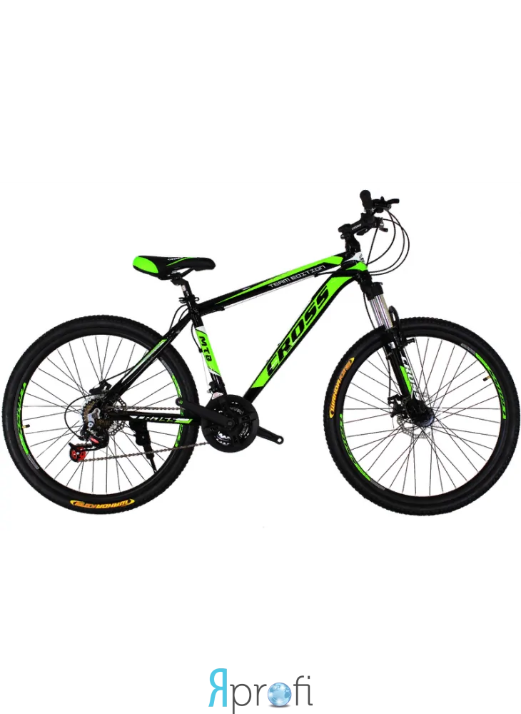 Горный велосипед Cross Hunter 26 Black-Red-White