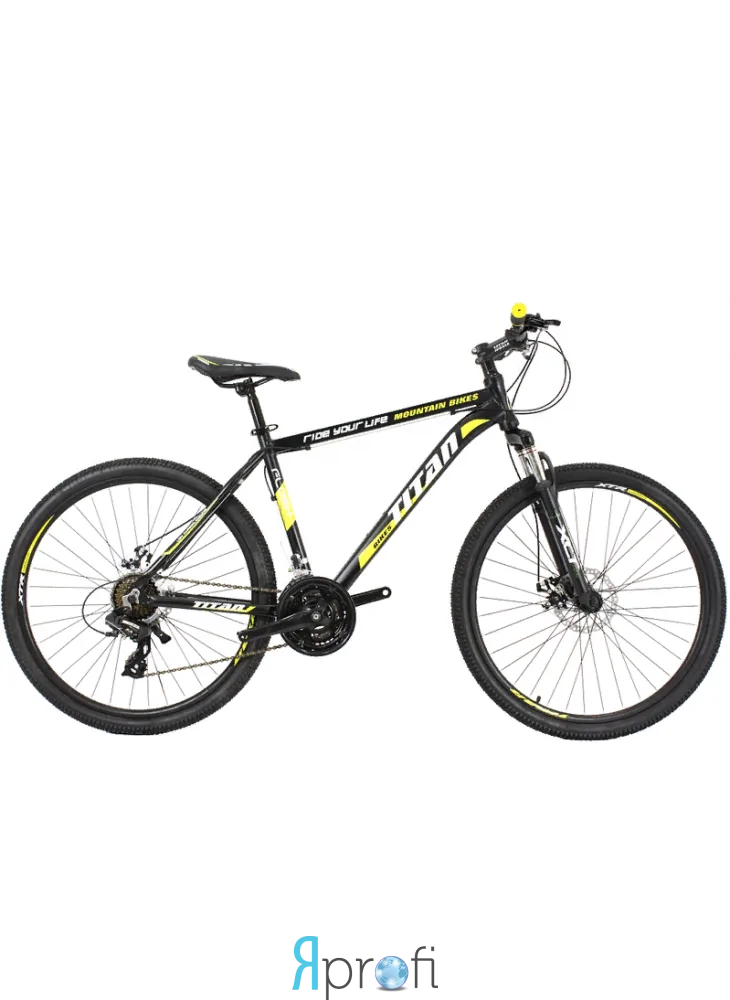 ВЕЛОСИПЕД TITAN FLASH 26 ДЮЙМОВ ГОРНЫЙ, АЛЮМИНИЕВАЯ РАМА