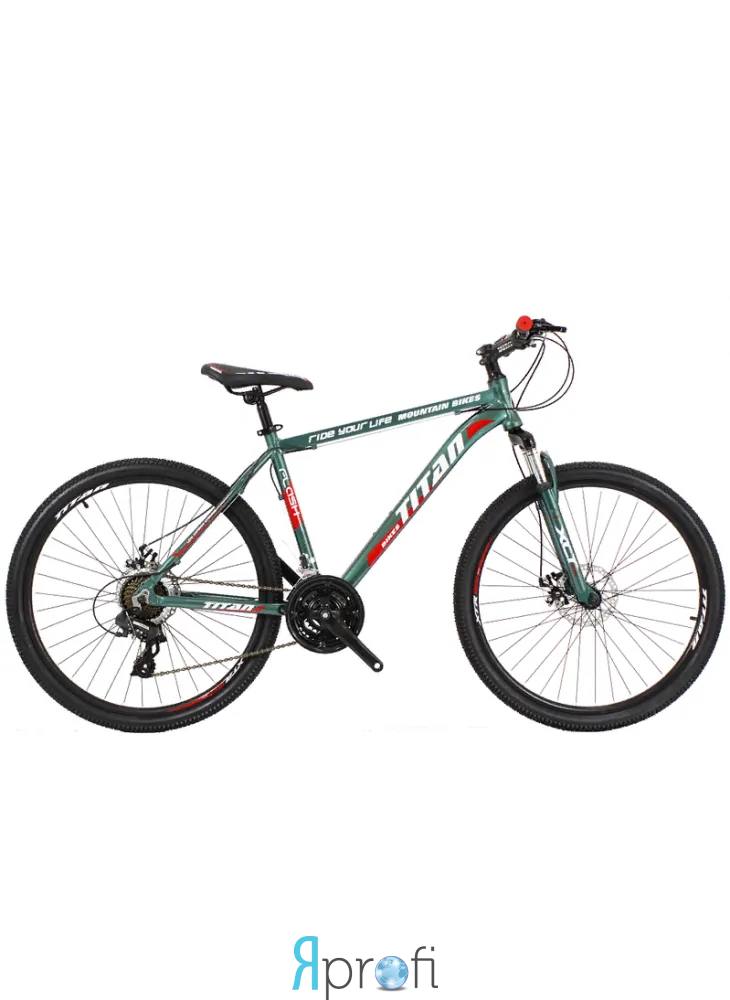 ВЕЛОСИПЕД TITAN FLASH 26 ДЮЙМОВ ГОРНЫЙ, АЛЮМИНИЕВАЯ РАМА