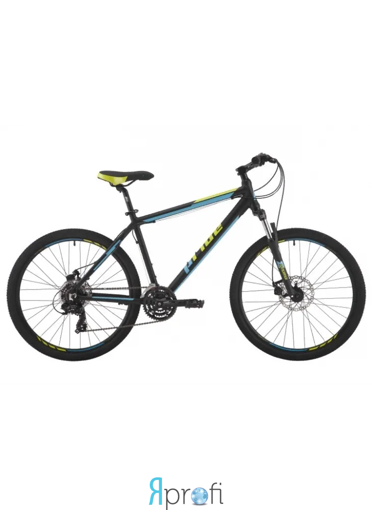 Велосипед 26" M (165-180 см) Pride Marvel 2.0 2017 черно-синий