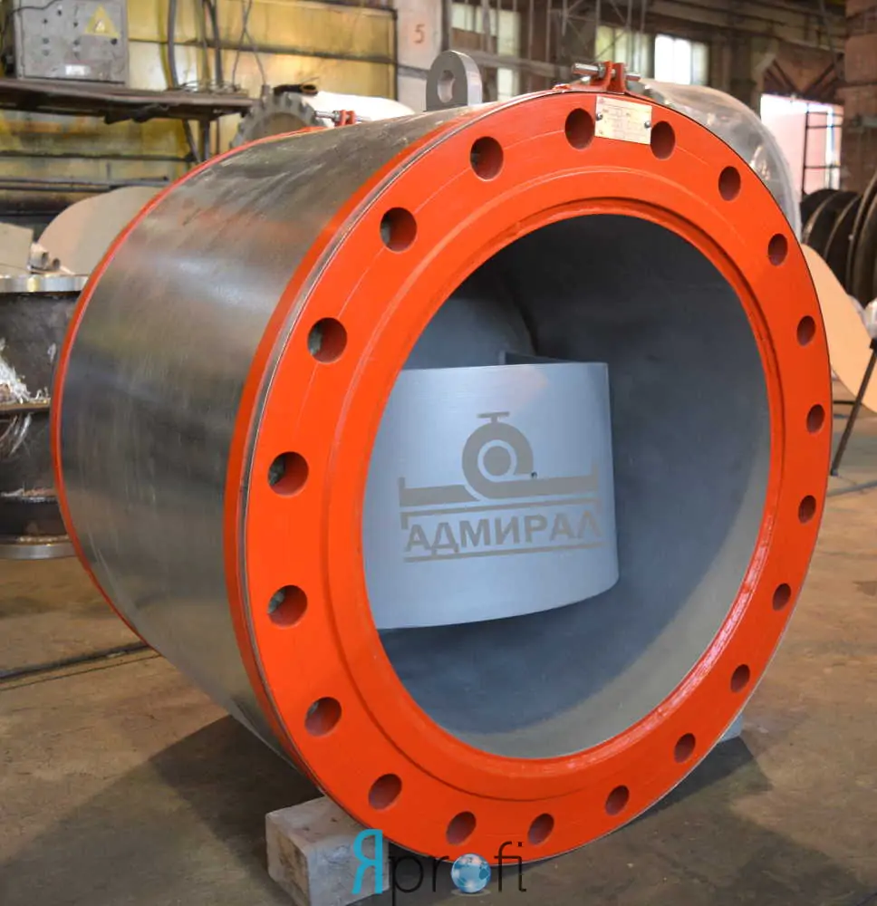 Клапан обратный Ду 300-1200 мм