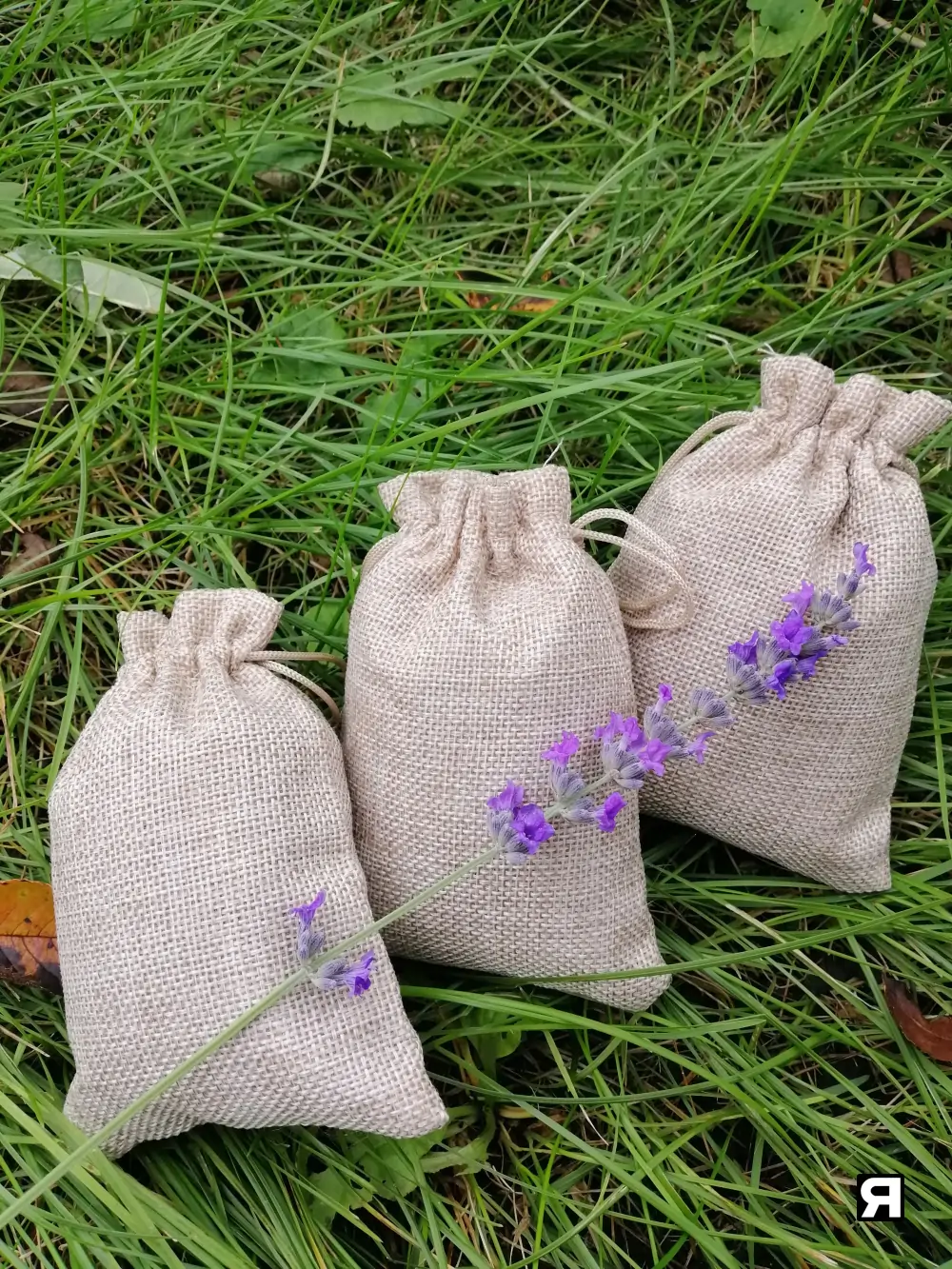 Саше с лавандой в мешочке