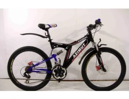 Горный подростковый двухподвесный велосипед Azimut Blackmount 24 GD / 2018