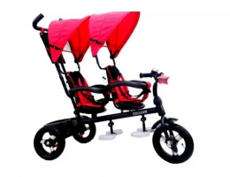 Детский трехколесный велосипед для двойни Crosser Twins 