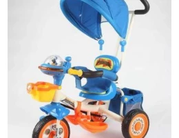 Трехколесный велосипед детский panda 16-s (синий, красный)