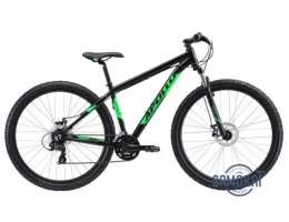 Велосипед 29" Apollo XPERT 10 2019 Matte black/green/grey (матовый черный)