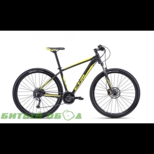 Велосипед CTM Rambler 1.0 (matt black/yellow) 2018 года