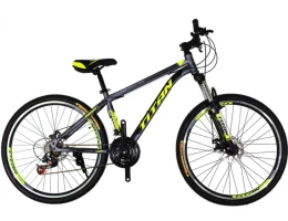 Горный велосипед Titan Protey 26" V2 Dark Gray-Lime-Black