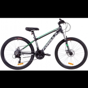 Велосипед горный 26" Formula THOR 2.0 DD 2019 рама 14 черно-зеленый