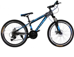 Велосипед горный, велосипед, велосипеды Titan Street 24" Black-Blue-White
