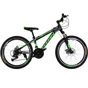 Велосипед горный, велосипед, велосипеды Titan Street 24" Black-Green-White